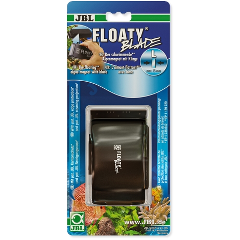 JBL Čistící magnet Floaty L Blade, sklo 8-15 mm