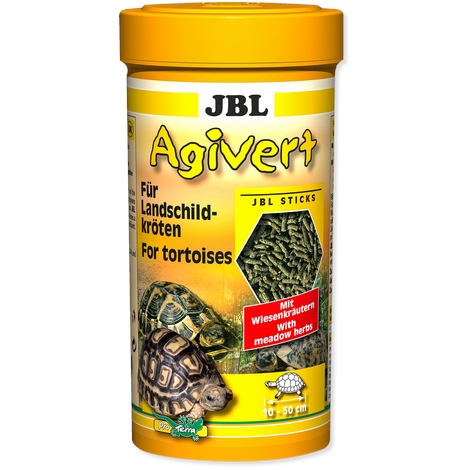 JBL Krmivo pro želvy Agivert, 250ml