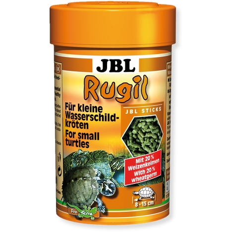 JBL Rugil, tyčinky pro vodní želvy 100ml