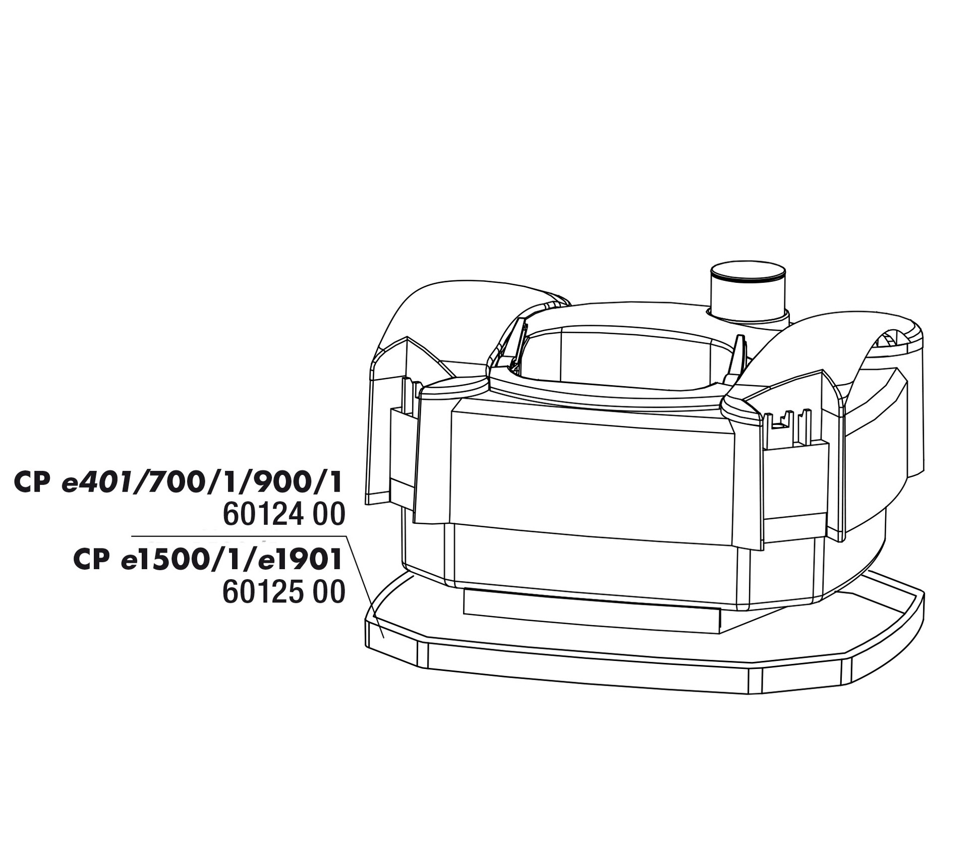 JBL CP e15/1900/1,2 těsnění hlavy čerpadla