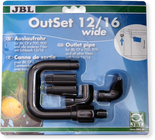 JBL Sada zpětného vedení vody OutSet wide 12/16 CristalProfi e4/7/901,2