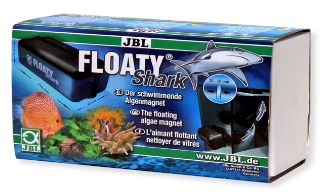JBL Plovoucí čistící magnetická stěrka Floaty Shark