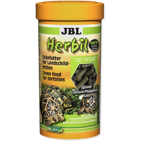JBL Kompletní krmivo pro želvy Herbil, 1l
