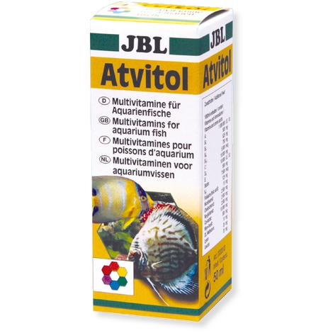 JBL Multivitamín pro akvarijní rybky Atvitol, 50ml