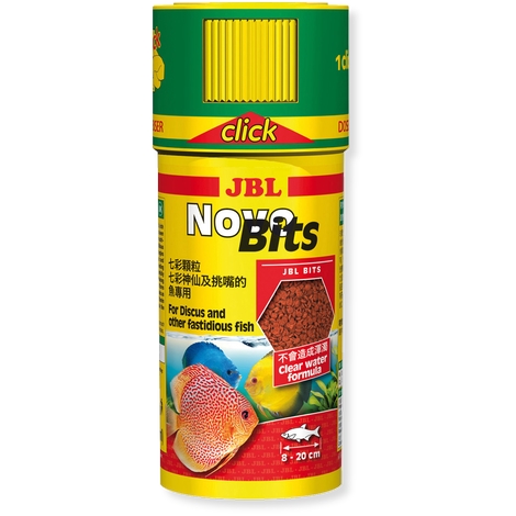 JBL Prémiové hlavní krmivo NovoBits, 250ml Click