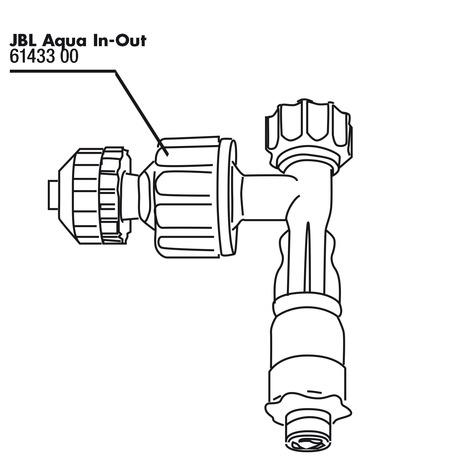 JBL Aqua In-Out čerpadlo trysky na 12/16mm