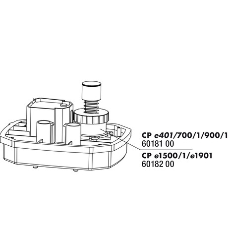 JBL CP e15/1900/1,2 Dolní část tlačítka start