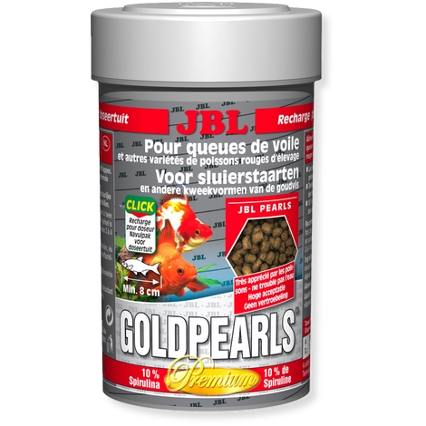 JBL Prémiové hlavní krmivo pro karasy zlaté GoldPearls, 100 ml Refill