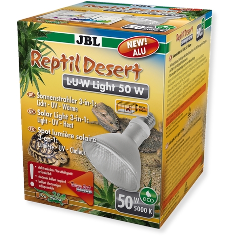 JBL Solární bodové světlo ReptilDesert L-U-W Light 35W