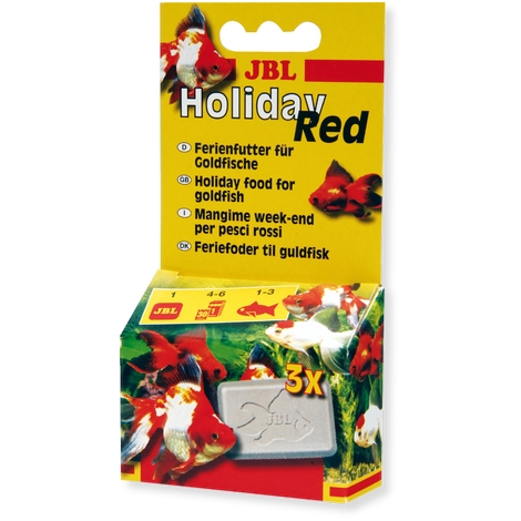 JBL Kompletní prázdninové krmivo Holiday Red, 17 g