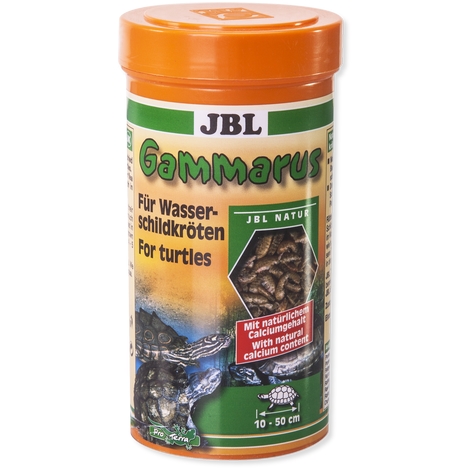 JBL Pamlsky pro vodní želvy Gammarus, 250ml