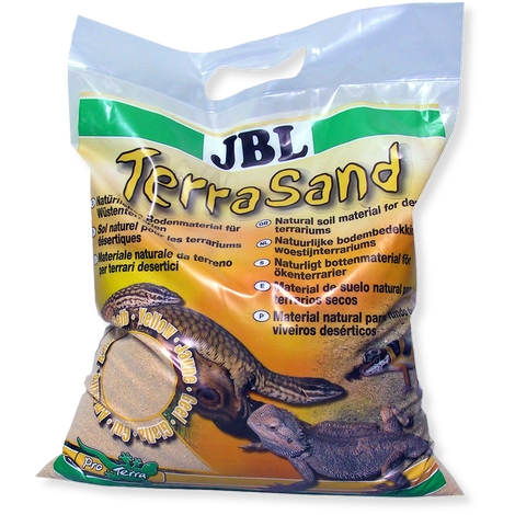 JBL Substrát TerraSand přírodní žlutý 7,5 kg