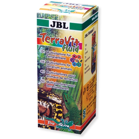 JBL Vitamíny a stopové prvky TerraVit fluid, 50ml