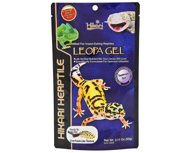 HIKARI Výživné krmivo LeopaGel, 60 g