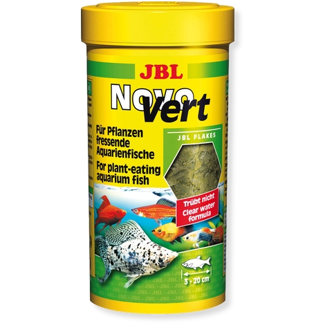 JBL Základní vločkové krmivo NovoVert, 250ml