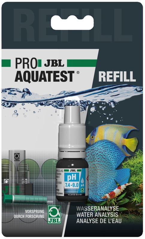 JBL Rychlotest pro stanovení hodnot pH ProAquaTest pH 7.4-9.0 Refill