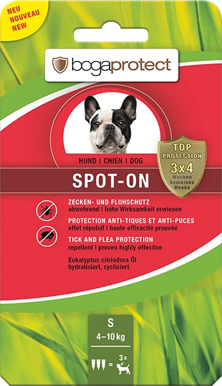 BOGAR Antiparazitikum pro psy bogaprotect SPOT-ON dog S