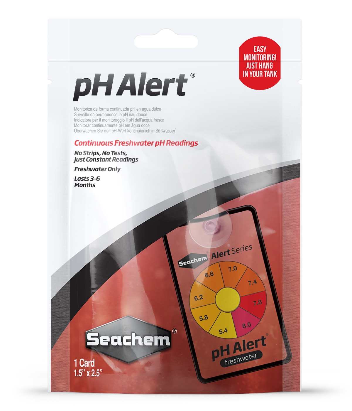 SEACHEM Test akvarijní vody pH Alert