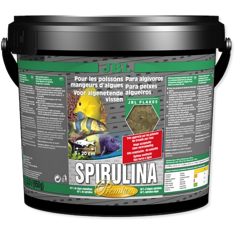 JBL Prémiové hlavní krmivo Spirulina, 5,5l