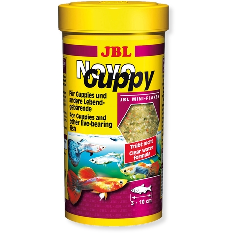 JBL Základní krmivo pro živorodé NovoGuppy, 250 ml