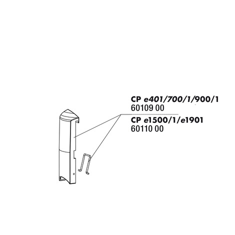 JBL CP e15/1900/1 Klip na kryt, sada