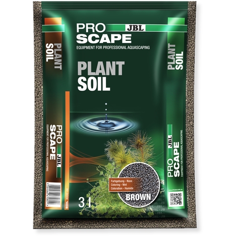 JBL Hnědý sladkovodní substrát pro aquascaping PROSCAPE PLANT SOIL BROWN, 3 l