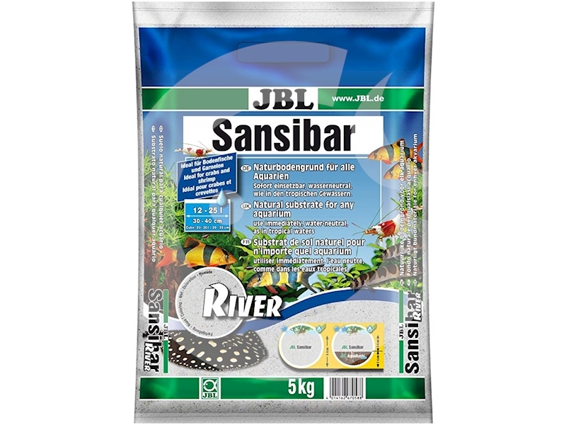 JBL Oranžový, jemný substrát Sansibar ORANGE, 5 kg