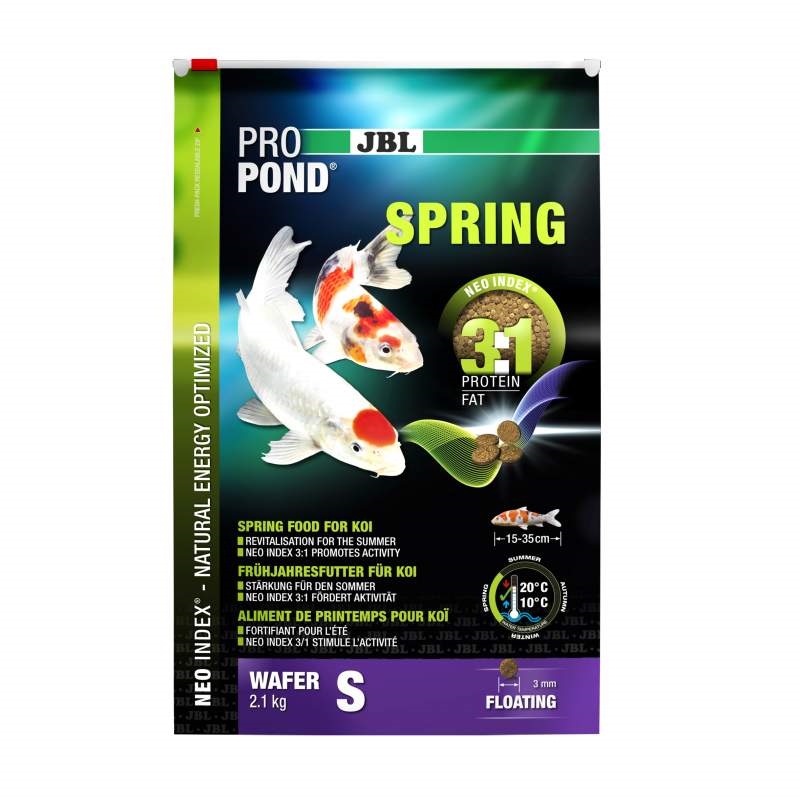 JBL Jarní krmivo PROPOND SPRING S, 2,1 kg