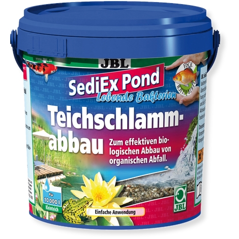 JBL Přípravek na úpravu vody SediEx Pond, 1 kg