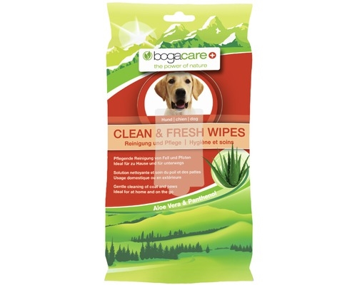 BOGAR Čistící ubrousky Bogacare CLEAN & FRESH WIPES, pro psy, 15 ks