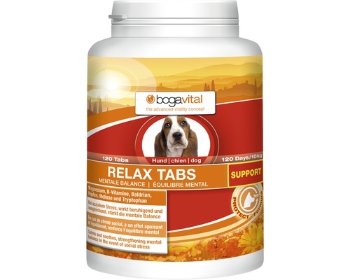 BOGAR Doplněk stravy pro psy Bogavital RELAX TABS Support, 180 g/120 tablet