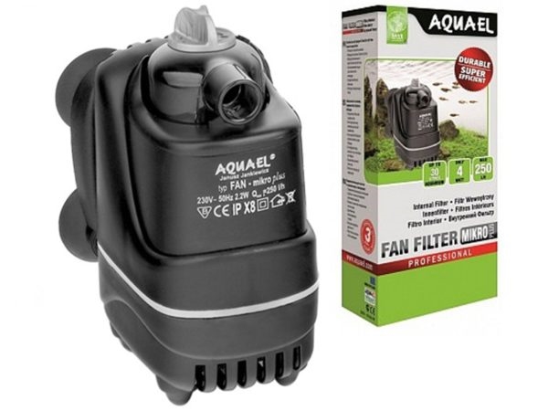 AQUAEL Vnější filtr FAN Mikro Plus, 250 l/h