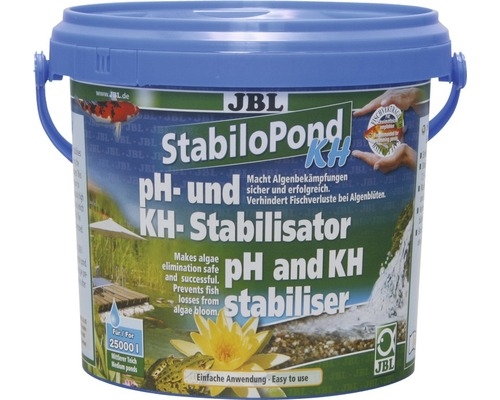 JBL Stabilizátor pH pro zahradní jezírka StabiloPond KH, 2,5 kg