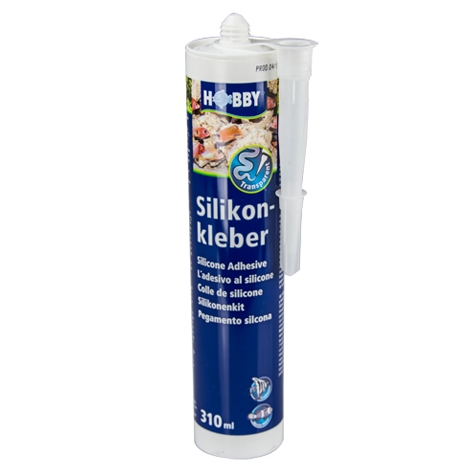 HOBBY Lepidlo Silicone Adhesive, 310 ml, transparentní