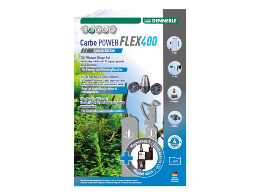DENNERLE Hnojící CO2 Set CarboPOWER FLEX400 Special Edition