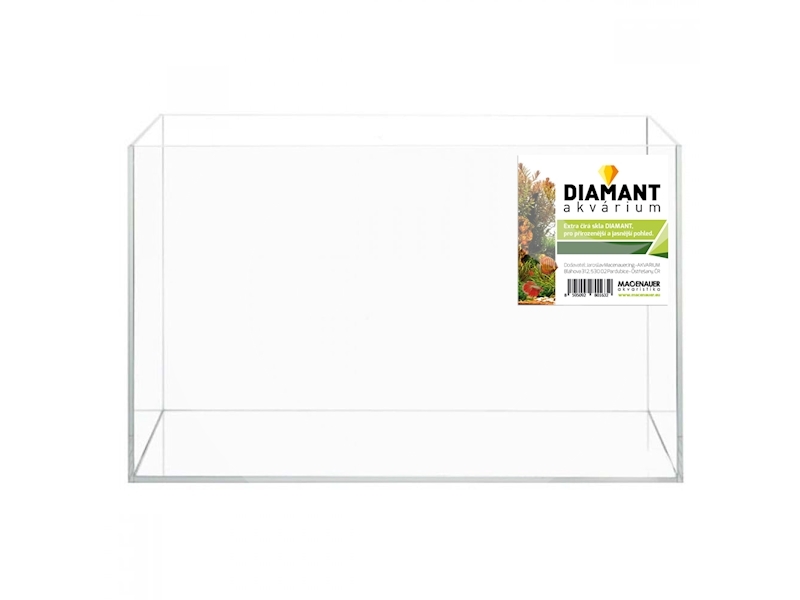 MACENAUER Akvárium DIAMANT 360 l, 120x50x60 cm, sklo Diamant 12 mm