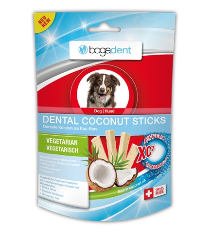 BOGAR Bogadent DENTAL COCONUT STICKS, pro psy, 50g