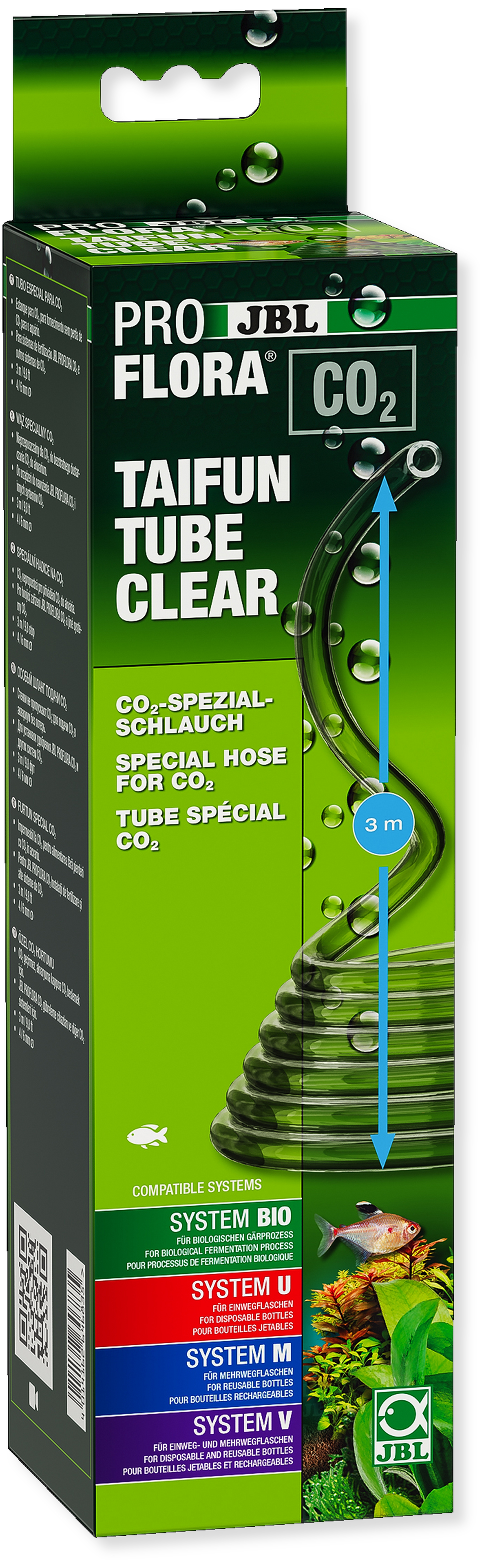 JBL Speciální hadice PROFLORA CO2 TAIFUN TUBE CLEAR