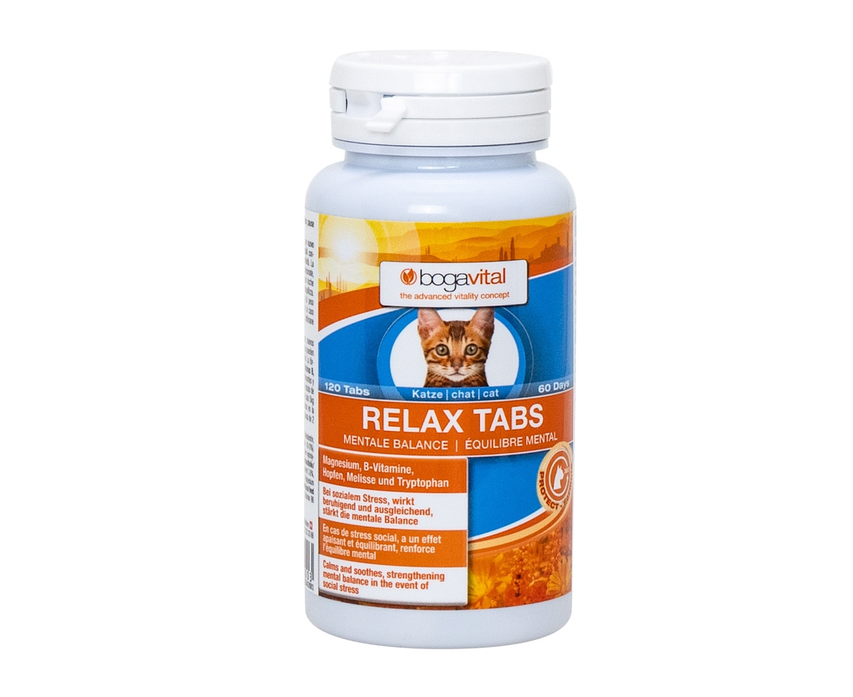 BOGAR bogavital RELAX TABS kočka, 84 g/120 tablet