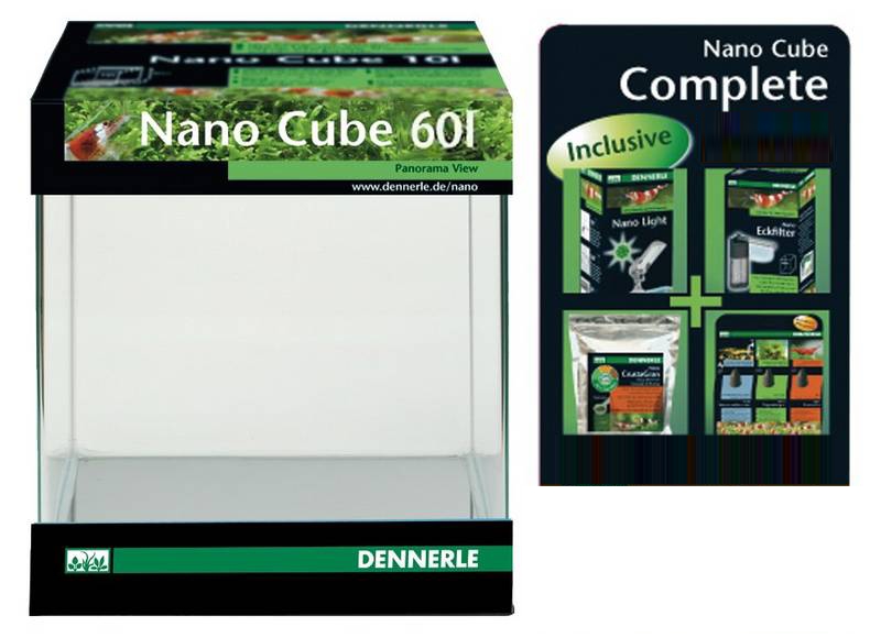 DENNERLE Akvarijní set NanoCube Complete 60L