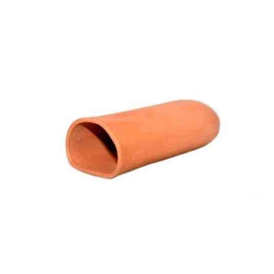 CERAMIC NATURE Dekorace Cave round medium red, 12x5x4cm