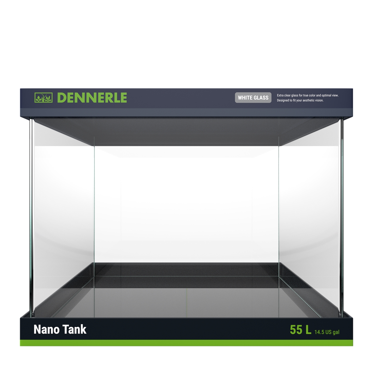 DENNERLE Akvárium Nano Tank White Glass, 55l 