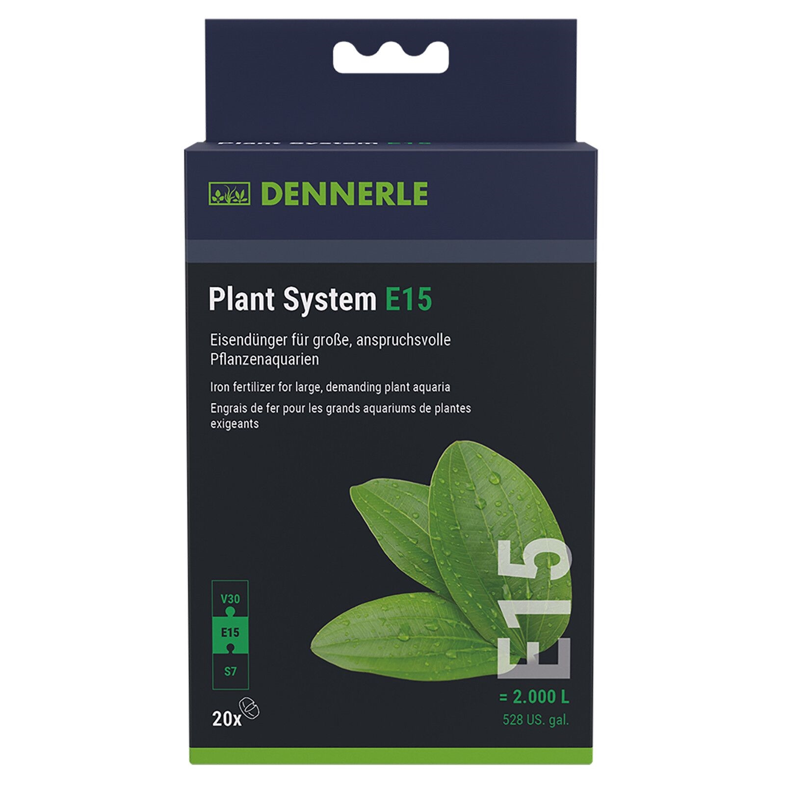 DENNERLE Hnojivo Plant System E15, 20 tablet