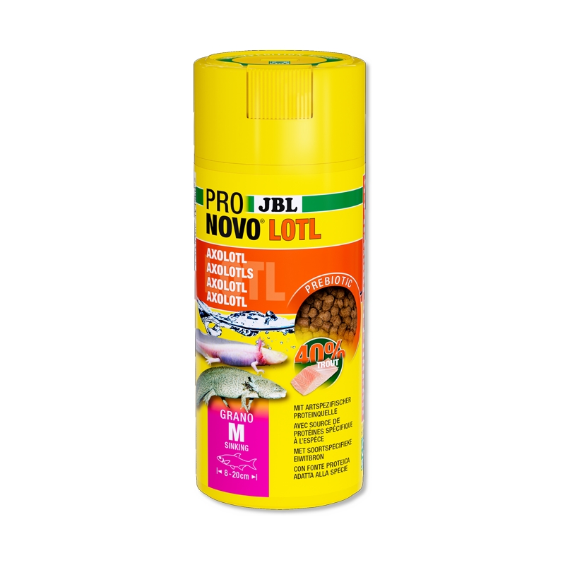 JBL Krmivo ProNovo Lotl Grano M, 250 ml