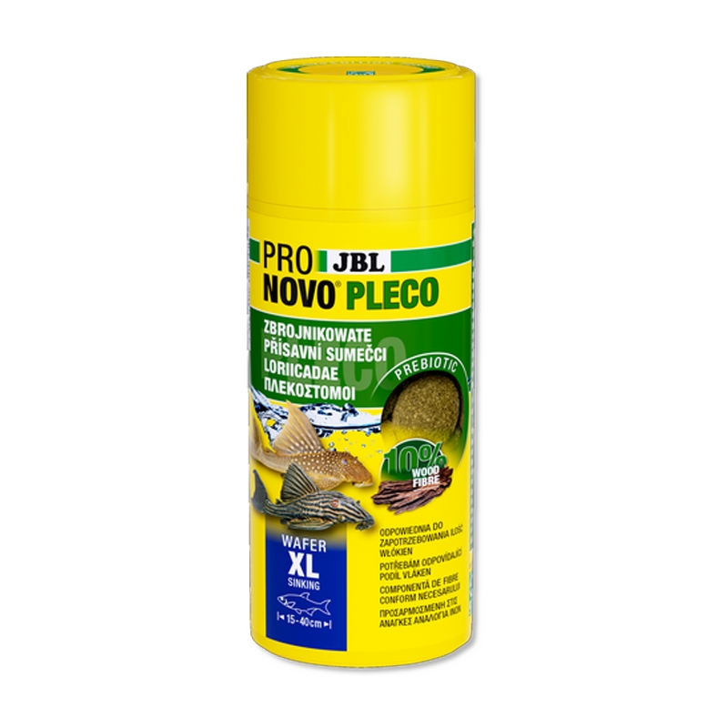 JBL Krmivo ProNovo Pleco Wafer XL, 250ml