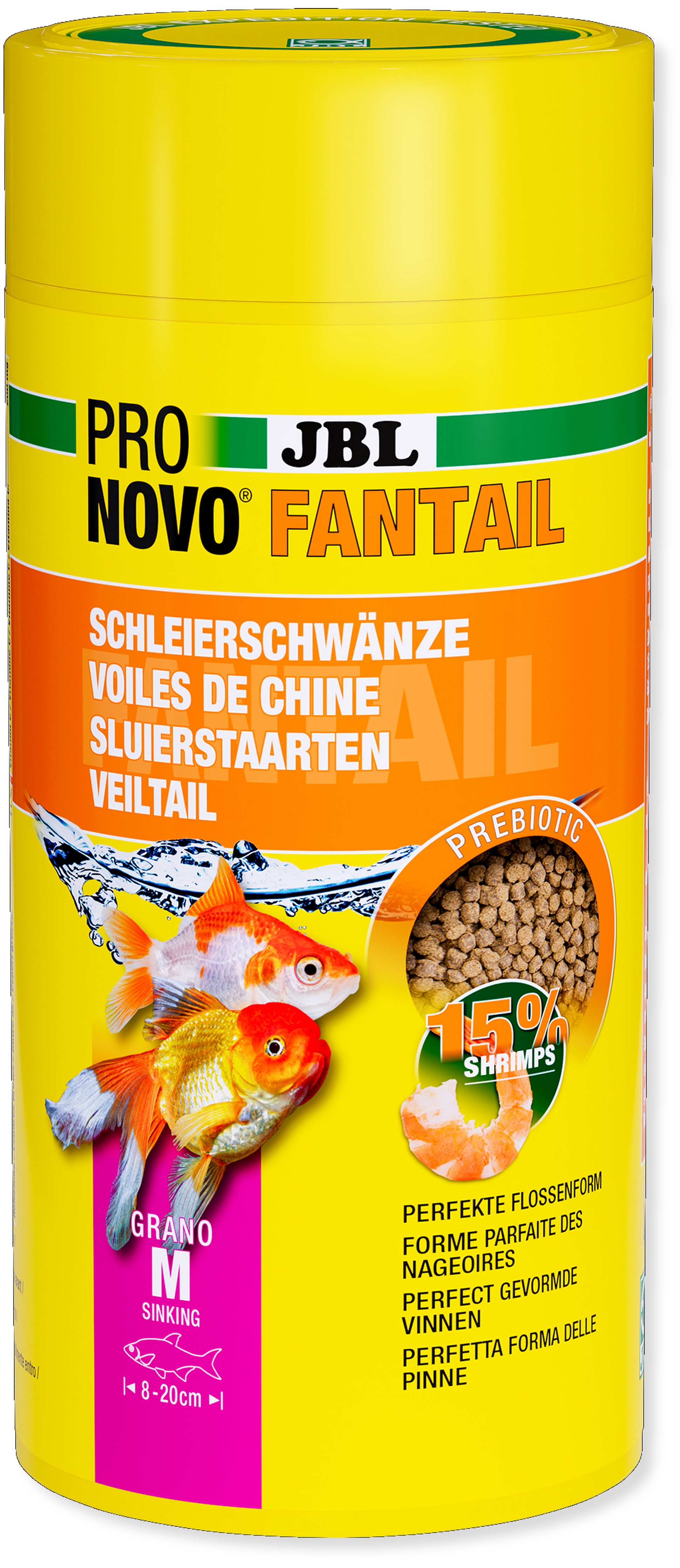 JBL Krmivo ProNovo Fantail Grano M, 1000ml