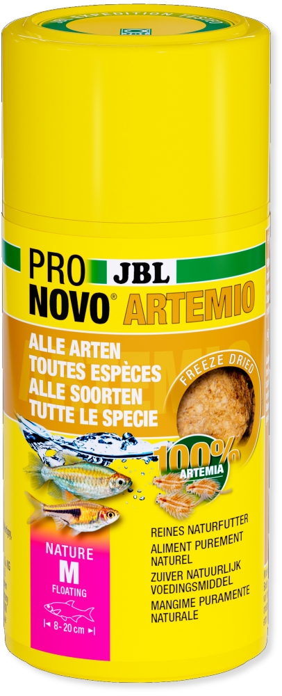 JBL Doplňkové krmivo ProNovo Artemio, 100ml