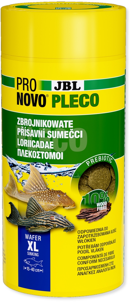 JBL Krmivo ProNovo Pleco Wafer XL, 1000ml