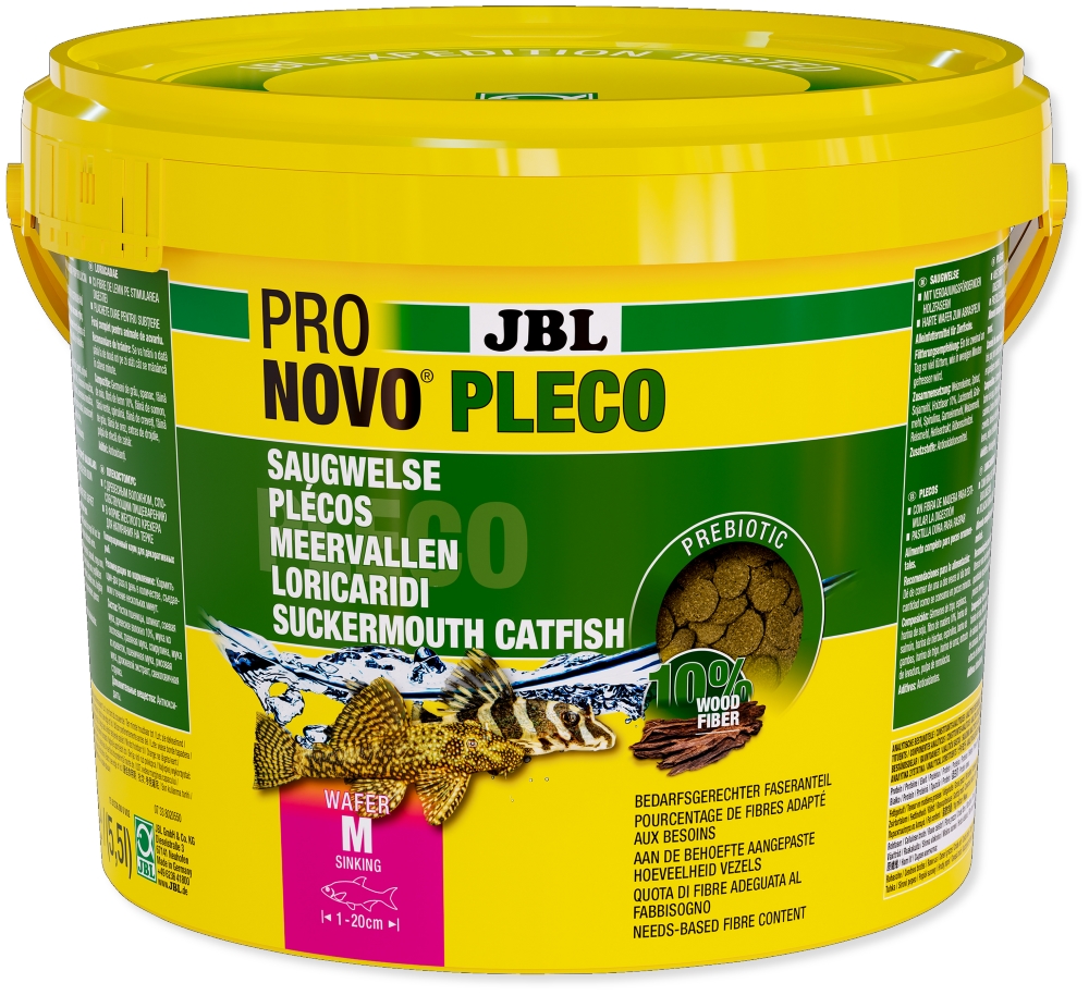 JBL Krmivo ProNovo Pleco Wafer M, 5,5l