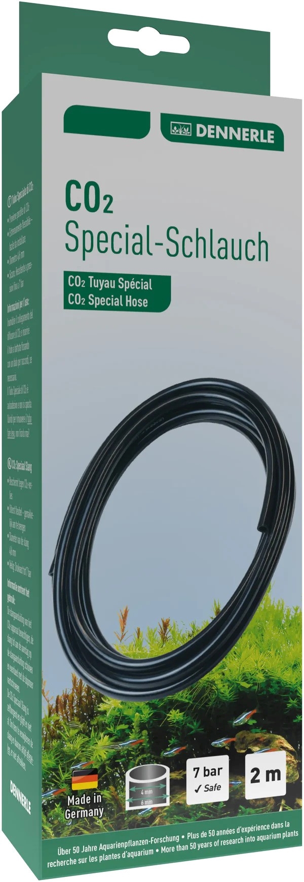 DENNERLE PROFI-LINE CO2 Hadice Softflex, černá, 2 m